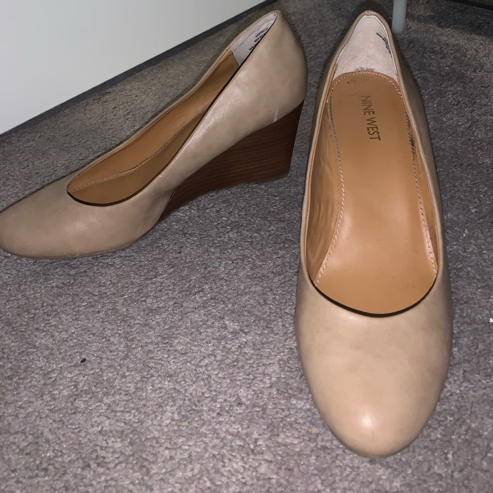 Nine West wedge heels